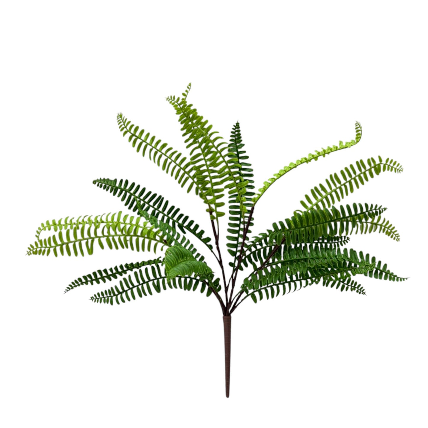 Realistic & Ultra-Soft Touch-21 Leaves-Artificial Fern Bush