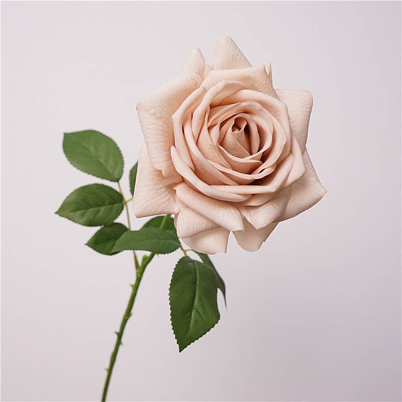 26" Premium Real Touch Rose–Full & Elegant Bloom