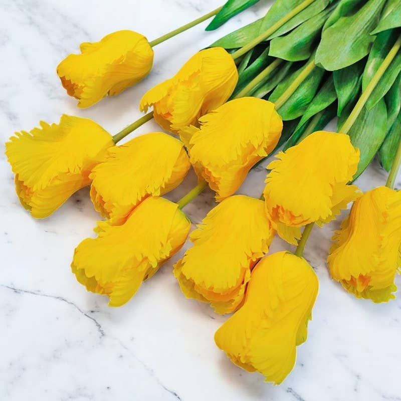 28"Ultra Realistic Real Touch Parrot Tulip Large bloom