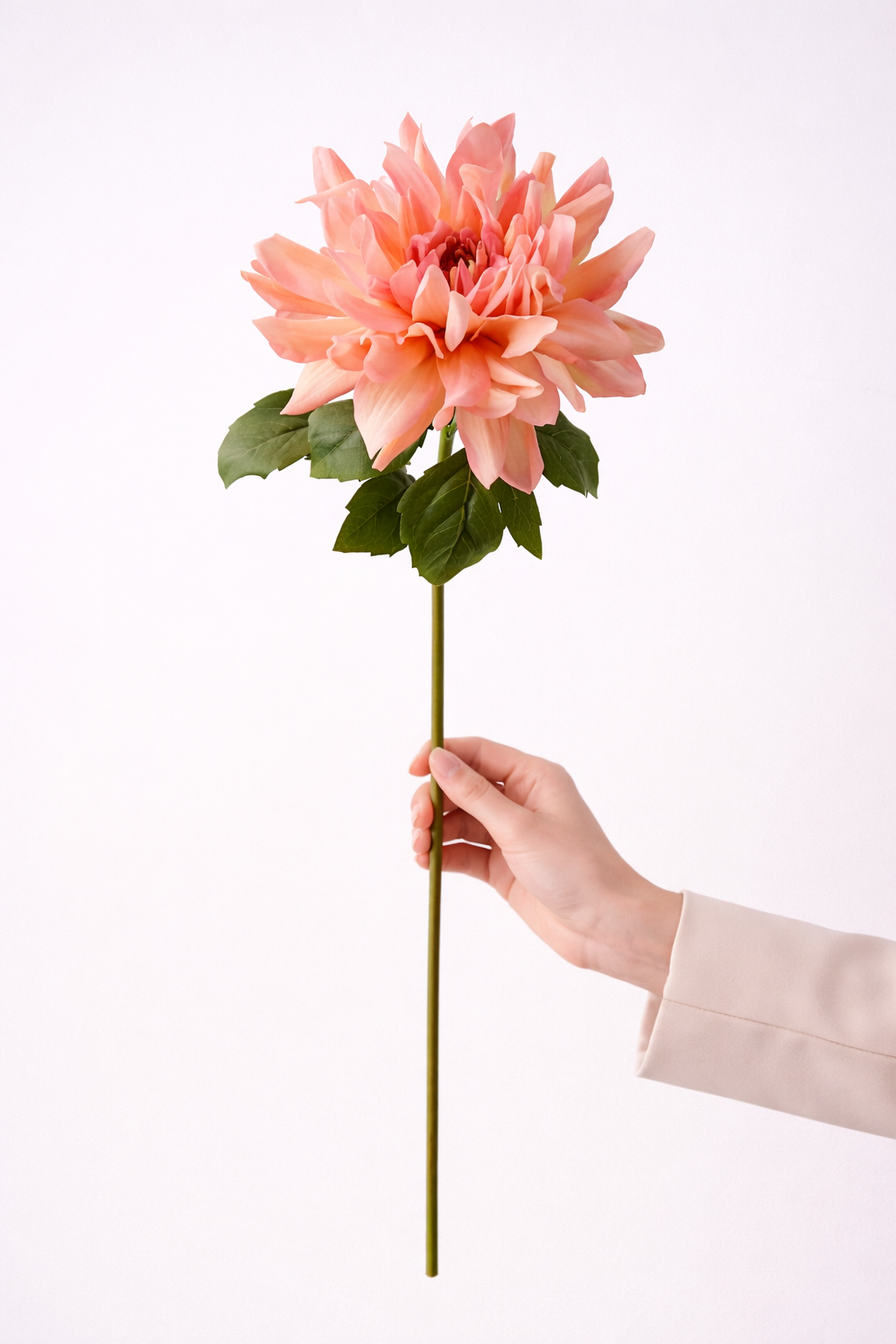 24" Designer's Pick-Real Touch Dahlia-Moisturized Coating