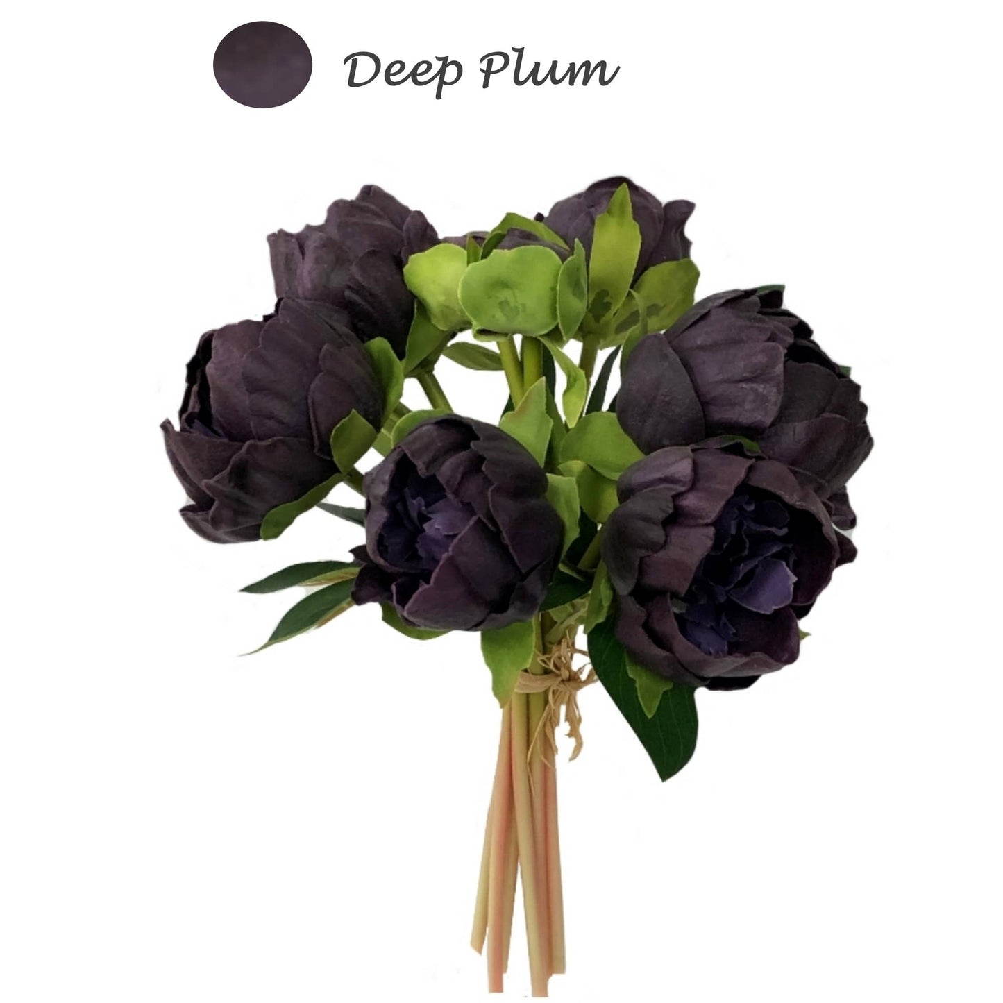 Case Packed Value-10 Bundles Real Touch Faux Peony bundle