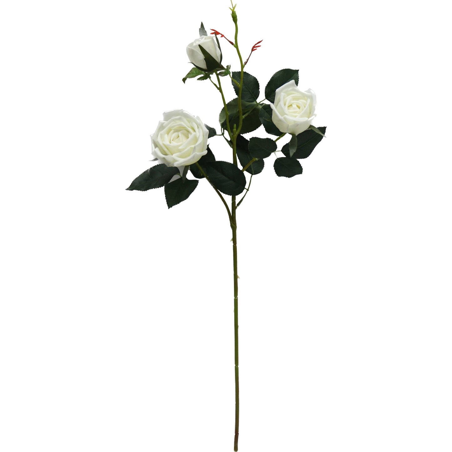 24" Real Touch Rose-3 flowers