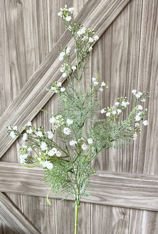 Frosted Grey Soft touch Baby's breath flower