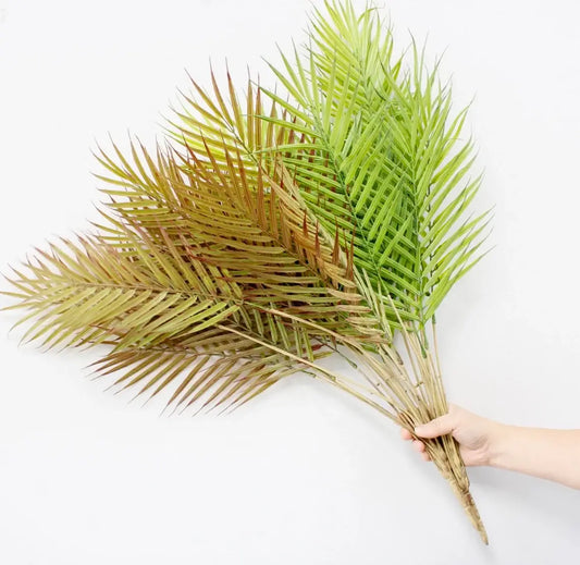 31" Artificial Lifelike Palm Leaf Bush