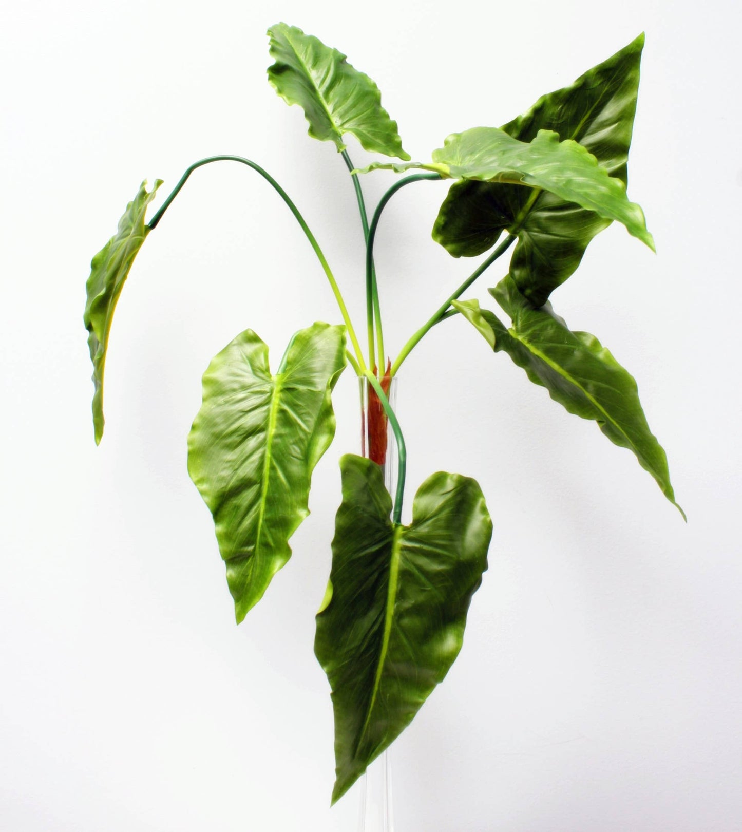 30"Artificial Real Touch Tropical leaf bush-7 leaves