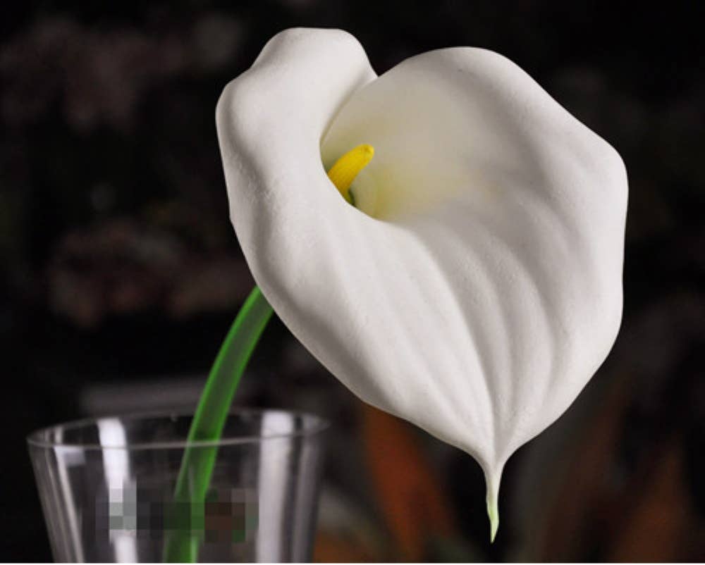 31" Premium lifelike Large bloom Real Touch calla lily