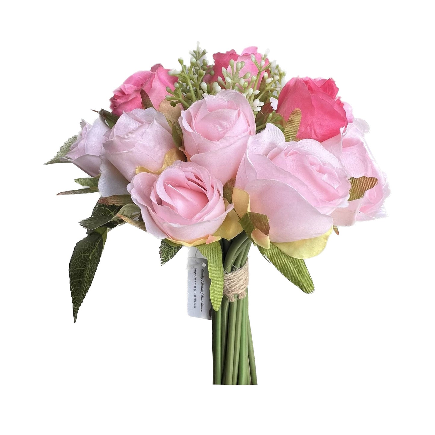 1 Dozen artificial rosebud bouquet