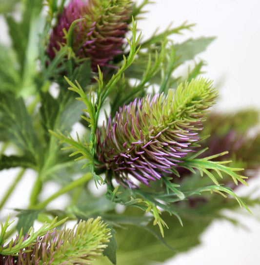 25" artificial Thistle